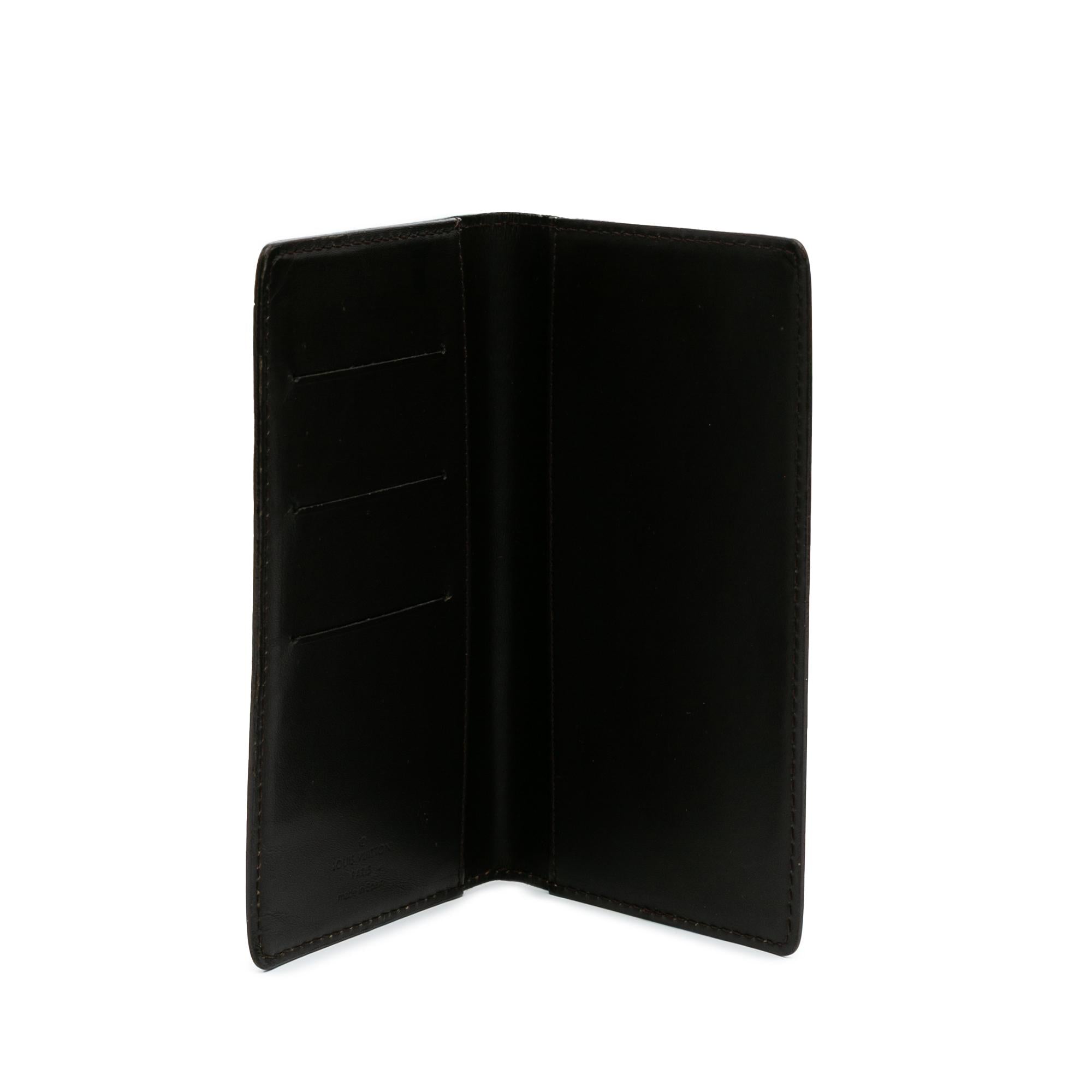 Louis Vuitton Monogram Mat Brazza Bifold Long Wallet