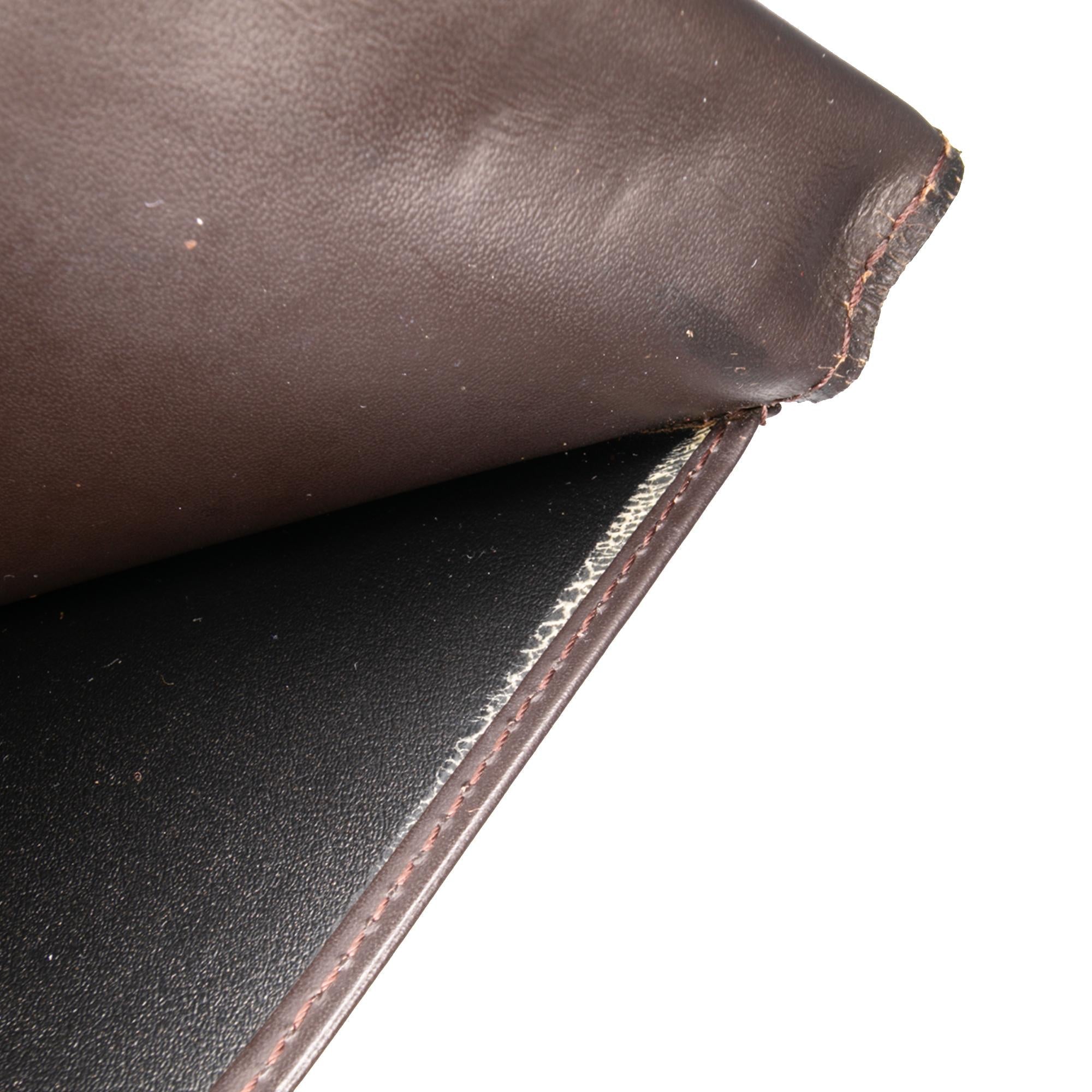 Louis Vuitton Monogram Mat Brazza Bifold Long Wallet