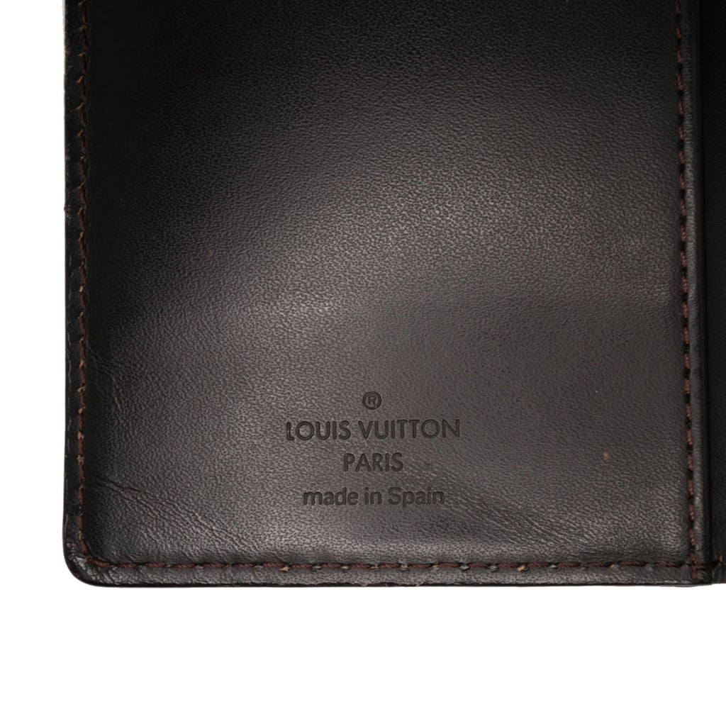 Louis Vuitton Monogram Mat Brazza Bifold Long Wallet