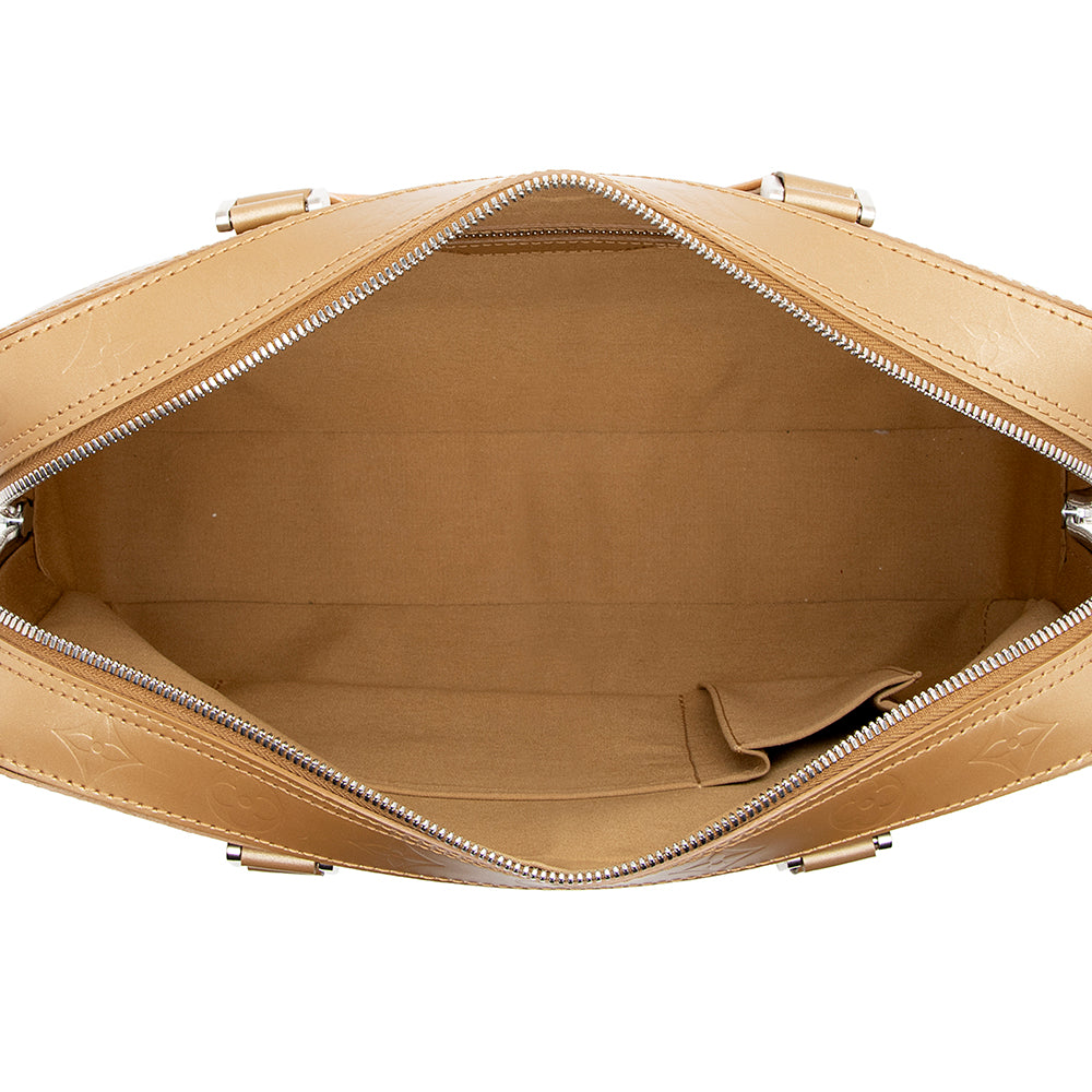 Louis Vuitton Monogram Mat Malden Satchel (SHF-15967)