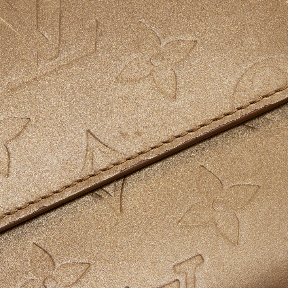 Louis Vuitton Monogram Mat Porte Tresor International Wallet (SHF-15477)