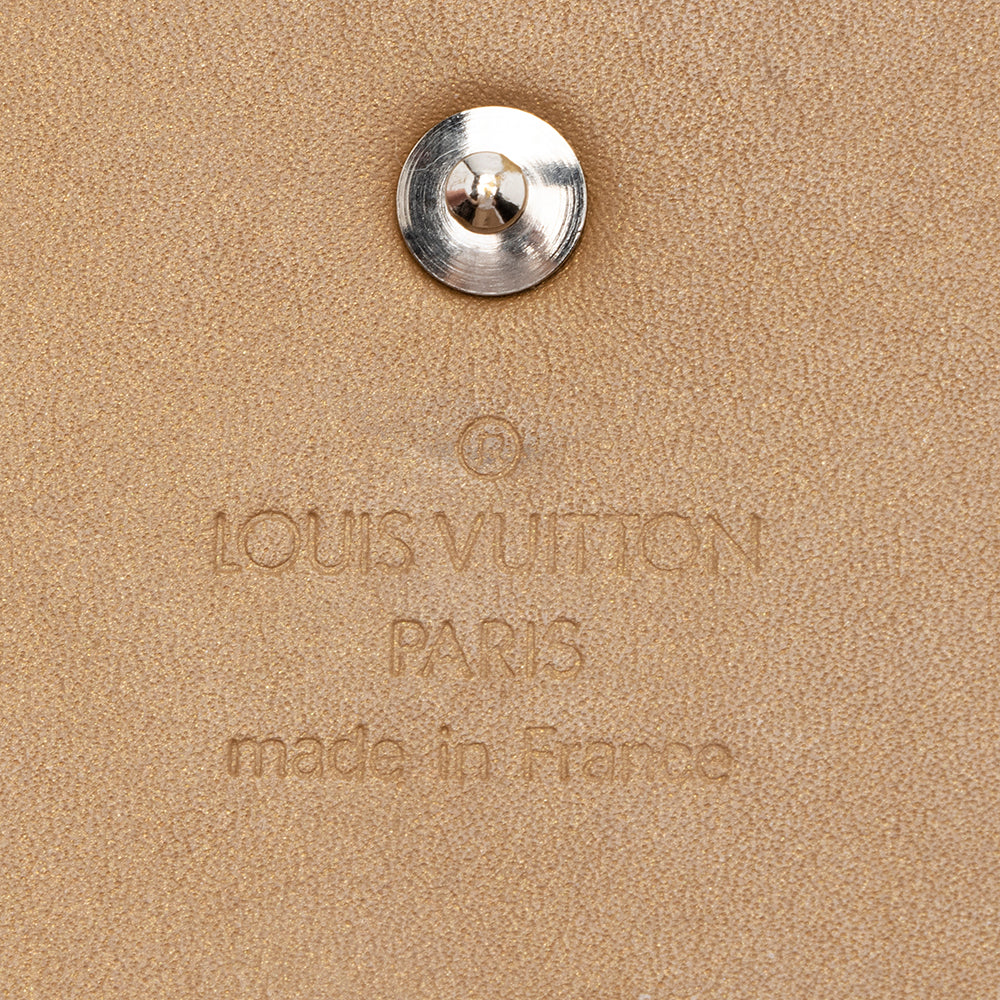 Louis Vuitton Monogram Mat Porte Tresor International Wallet (SHF-15477)
