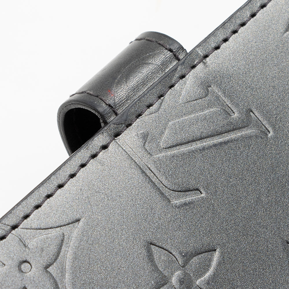 Louis Vuitton Monogram Mat Small Agenda Cover - FINAL SALE (SHF-18070)