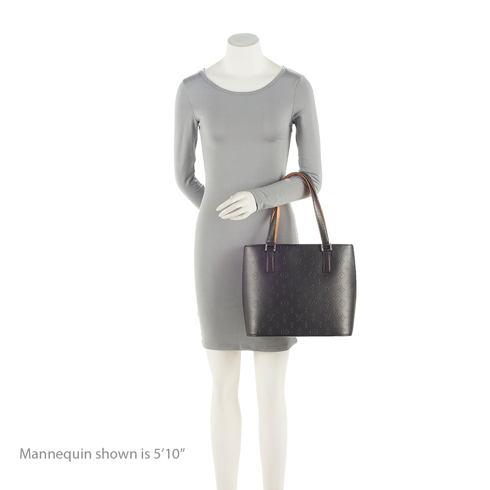 Louis Vuitton Monogram Mat Stockton Tote (SHF-21326)
