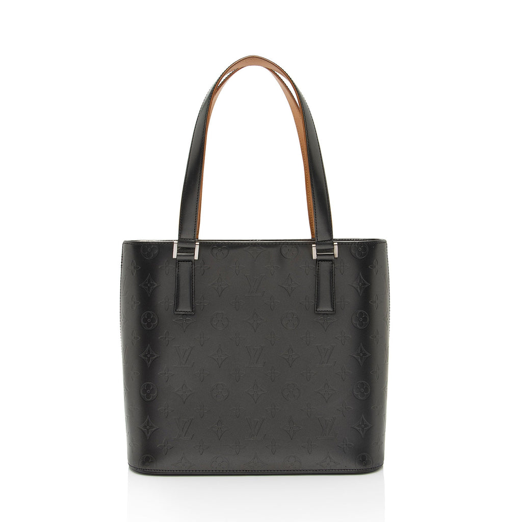 Louis Vuitton Monogram Mat Stockton Tote (SHF-UBBrVB)