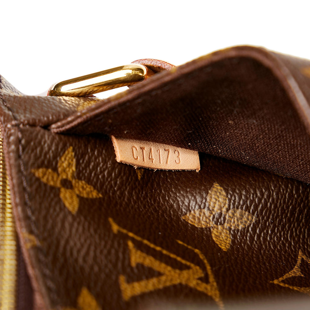 Louis Vuitton Monogram Menilmontant MM (SHG-37396)