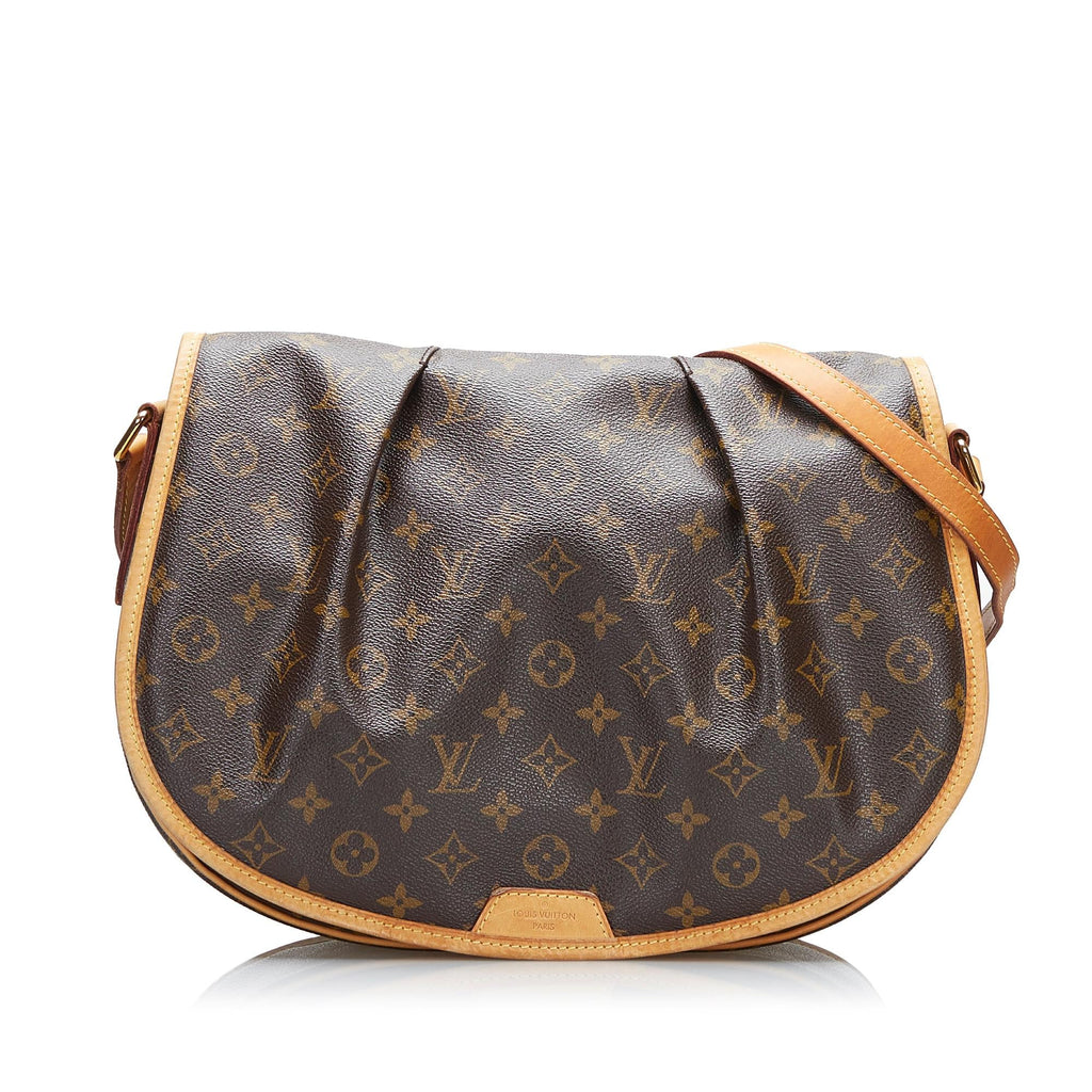 Louis Vuitton Monogram Menilmontant MM (SHG-6mmjQB)