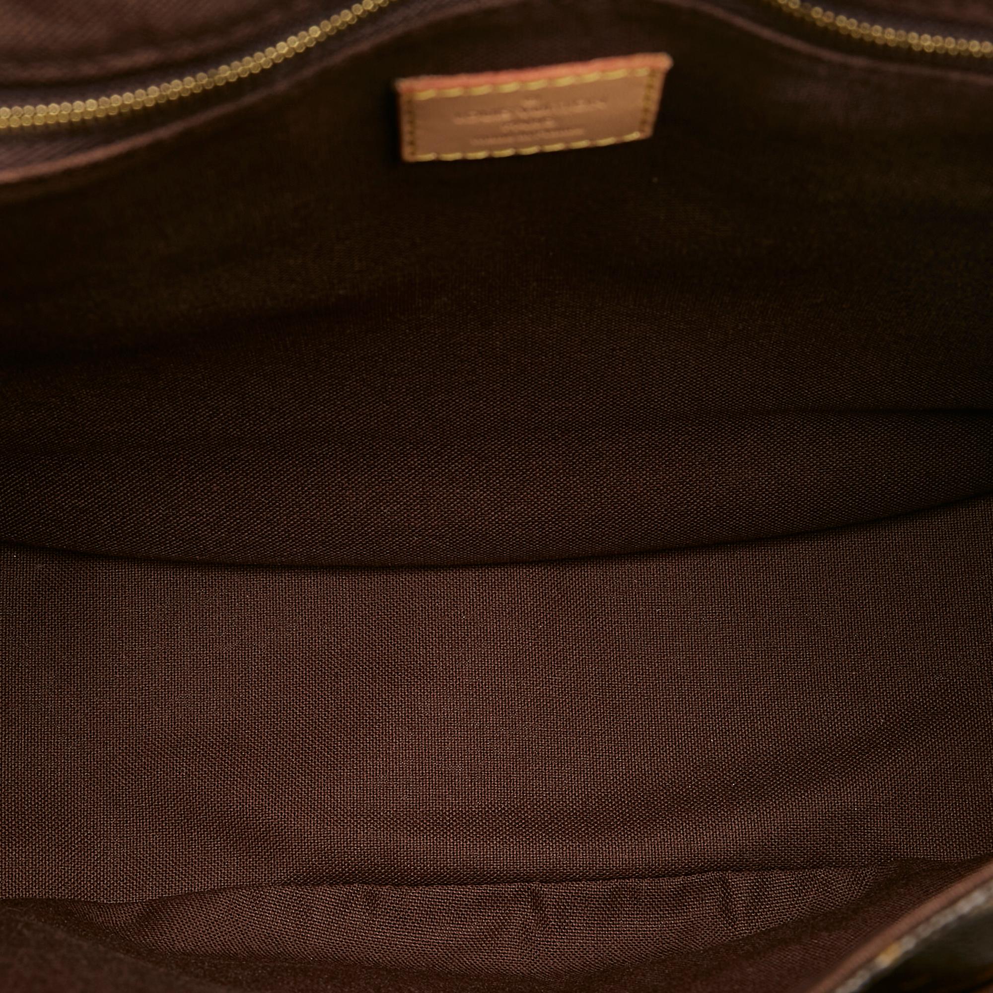 Louis Vuitton Monogram Menilmontant MM (SHG-6mmjQB)