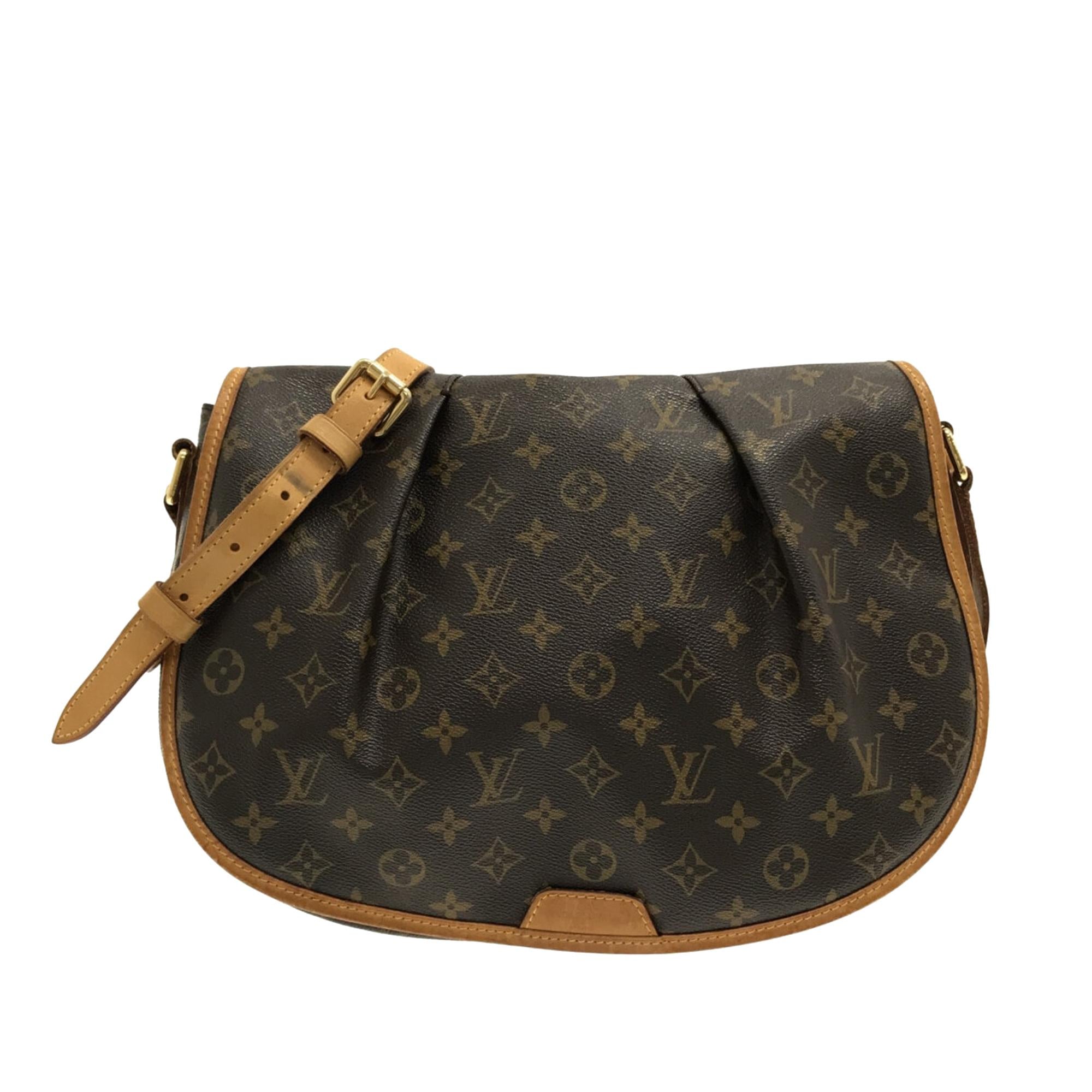 Louis Vuitton Monogram Menilmontant MM (SHG-EHgcVF)