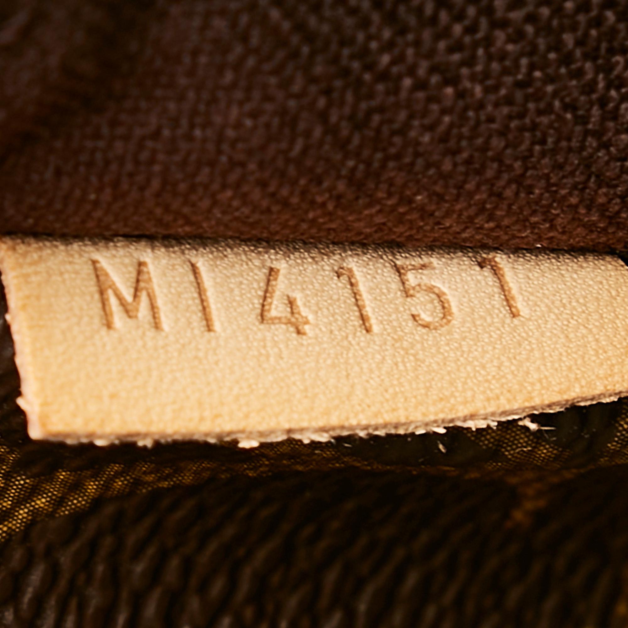 Louis Vuitton Monogram Menilmontant PM (SHG-myuUpv)
