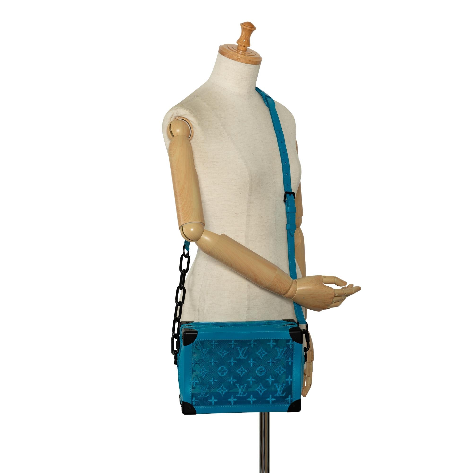 Louis Vuitton Monogram Mesh Soft Trunk (SHG-DvDnrN)