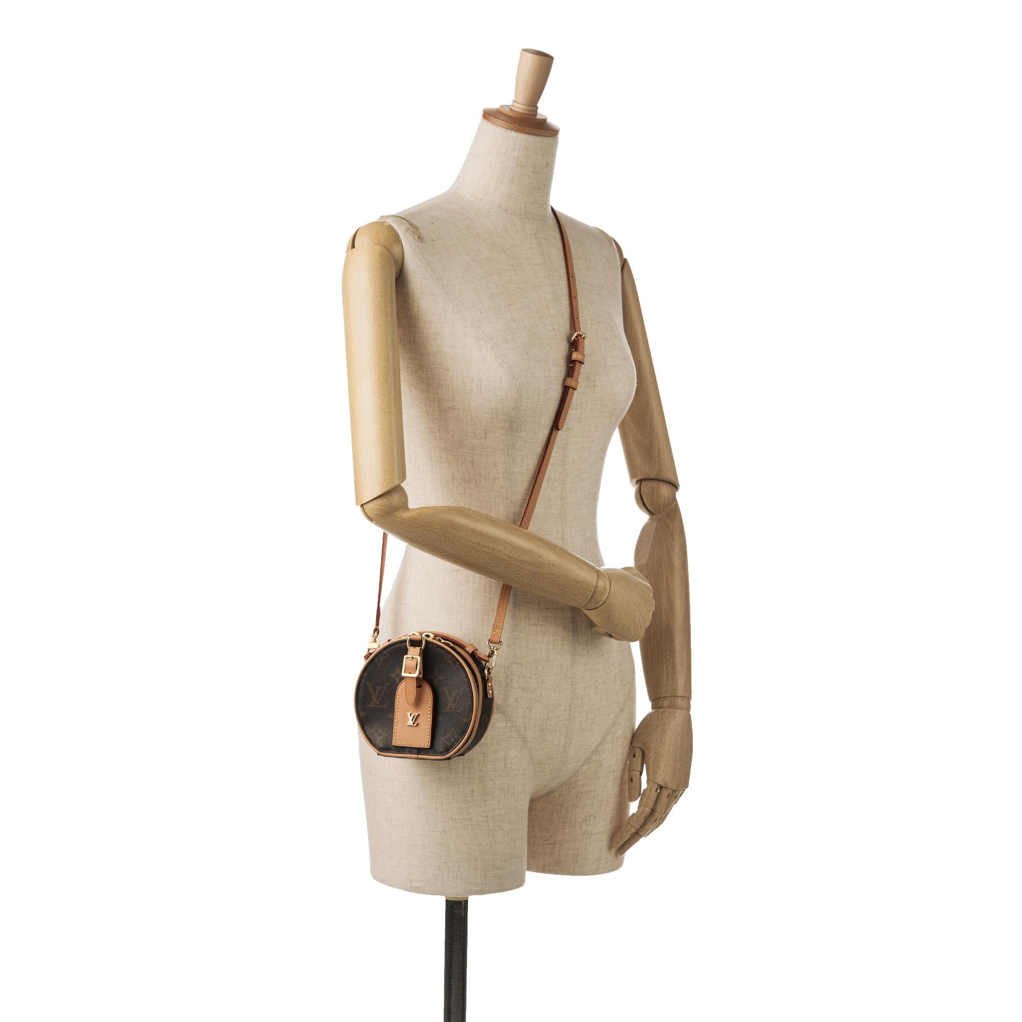 Louis Vuitton Monogram Mini Boite Chapeaux Souple (SHG-Mjglm6)