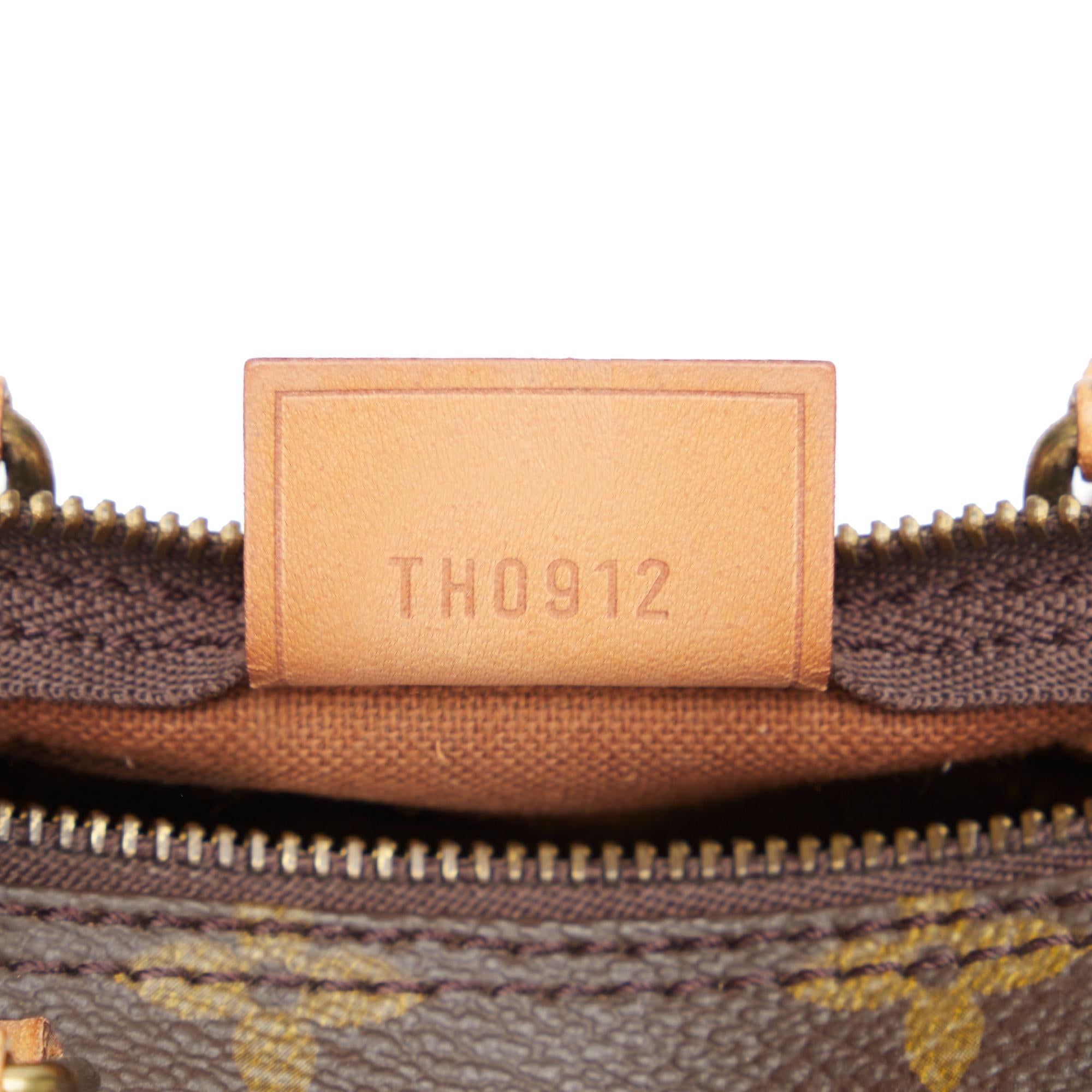 Louis Vuitton Monogram Mini HL Speedy (SHG-tmx19w)