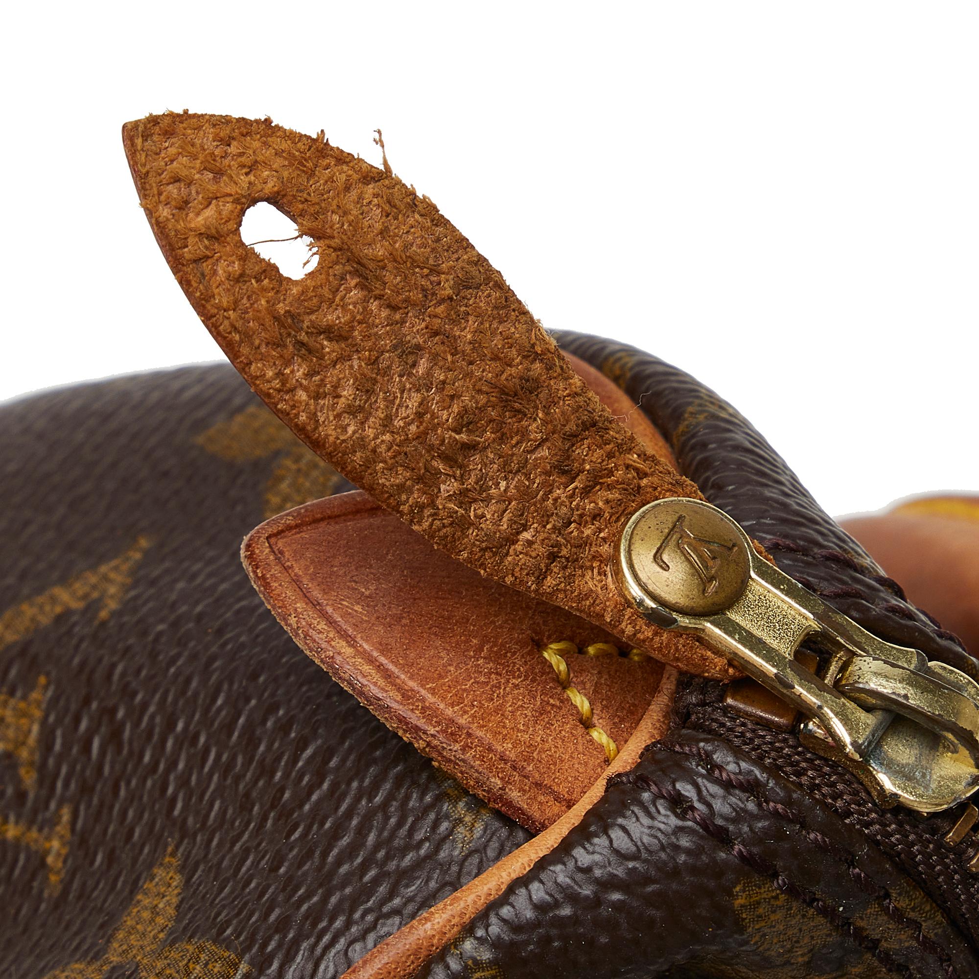 Louis Vuitton Monogram Mini HL Speedy (SHG-tDV3SS)