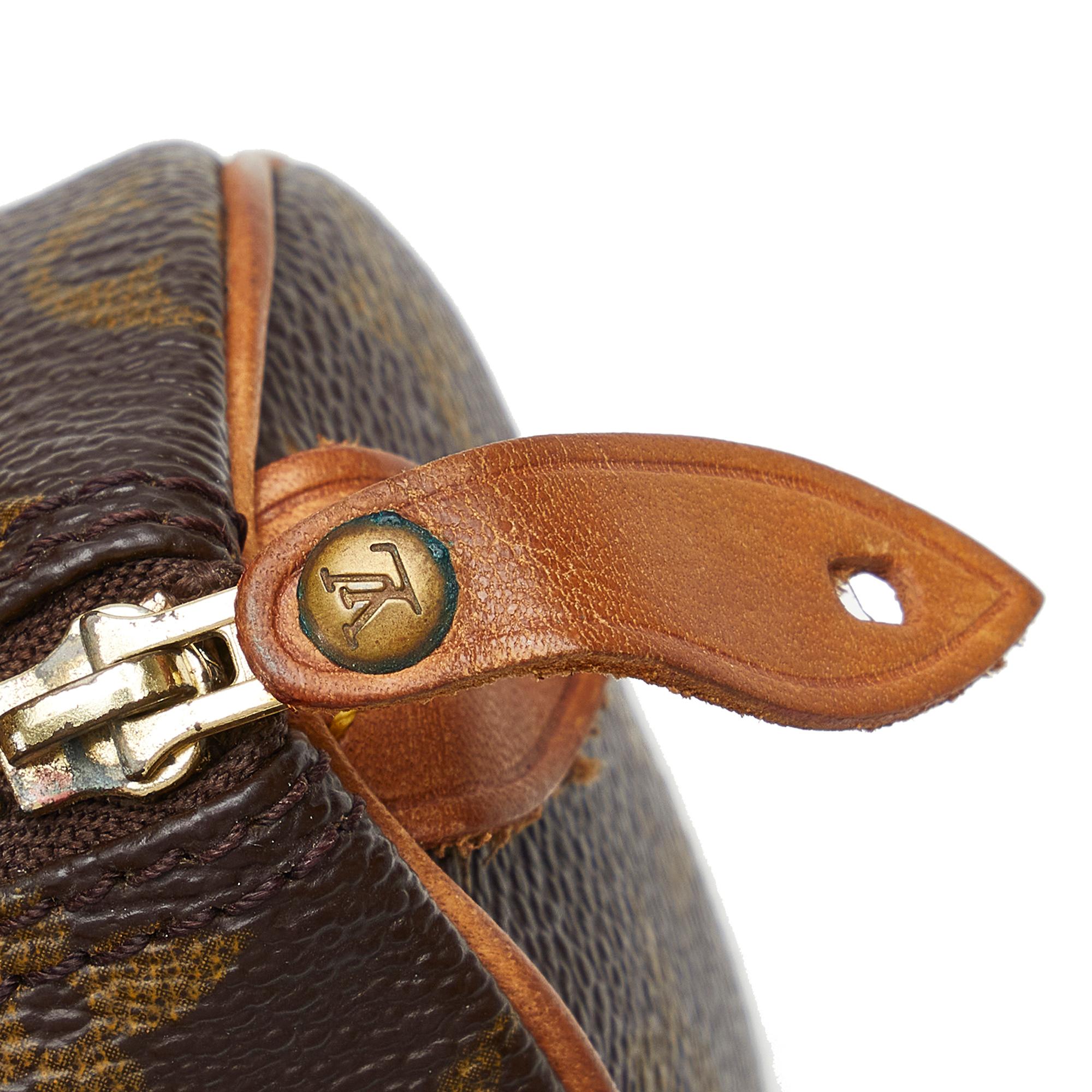 Louis Vuitton Monogram Mini HL Speedy (SHG-tDV3SS)