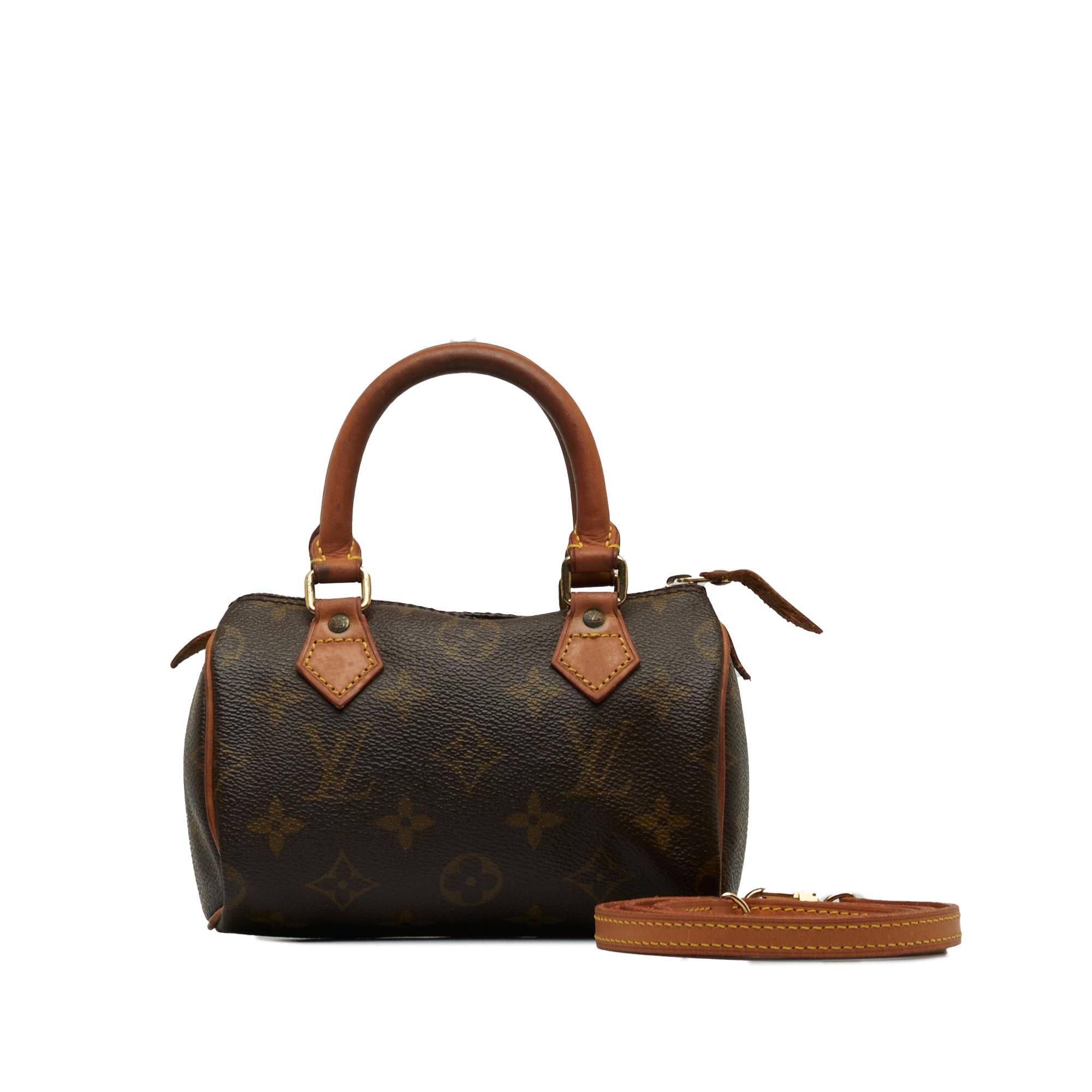 Louis Vuitton Monogram Mini HL Speedy (SHG-tDV3SS)
