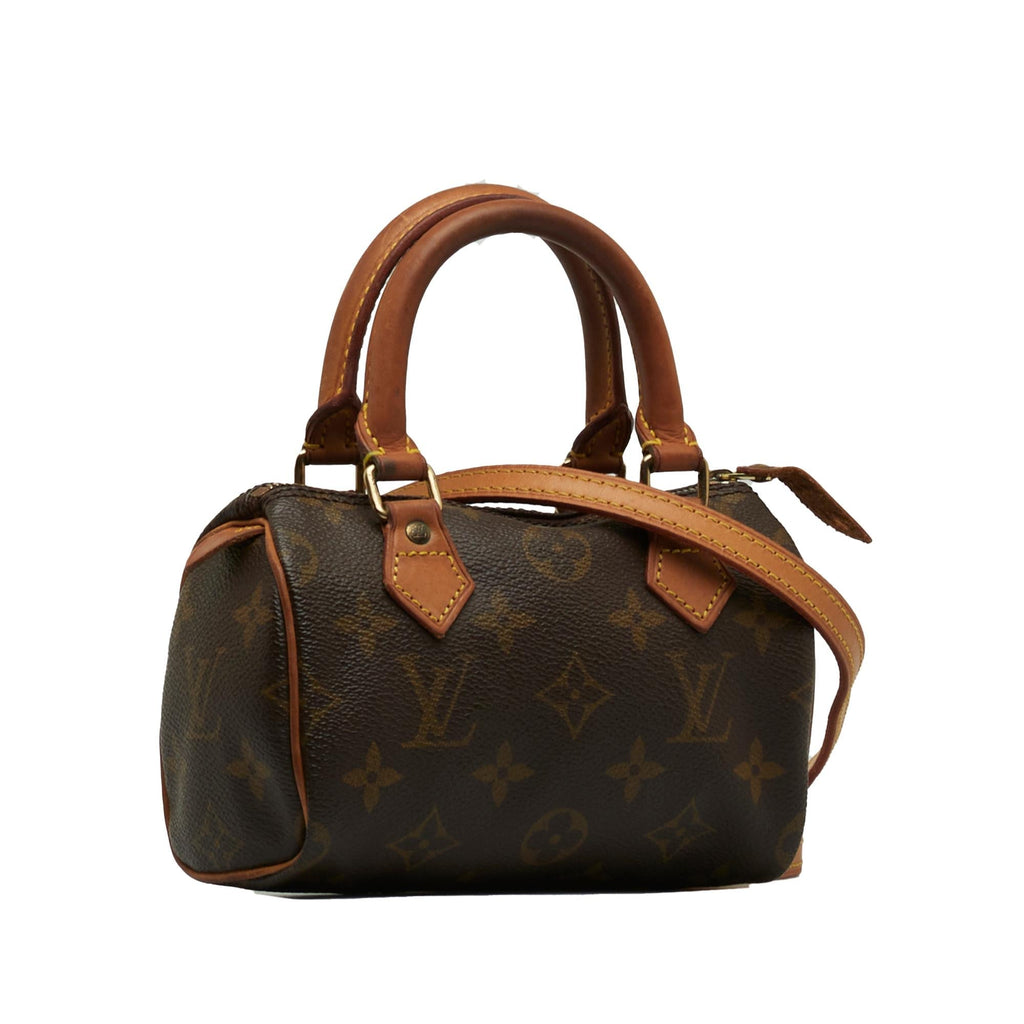 Louis Vuitton Monogram Mini HL Speedy (SHG-tDV3SS)