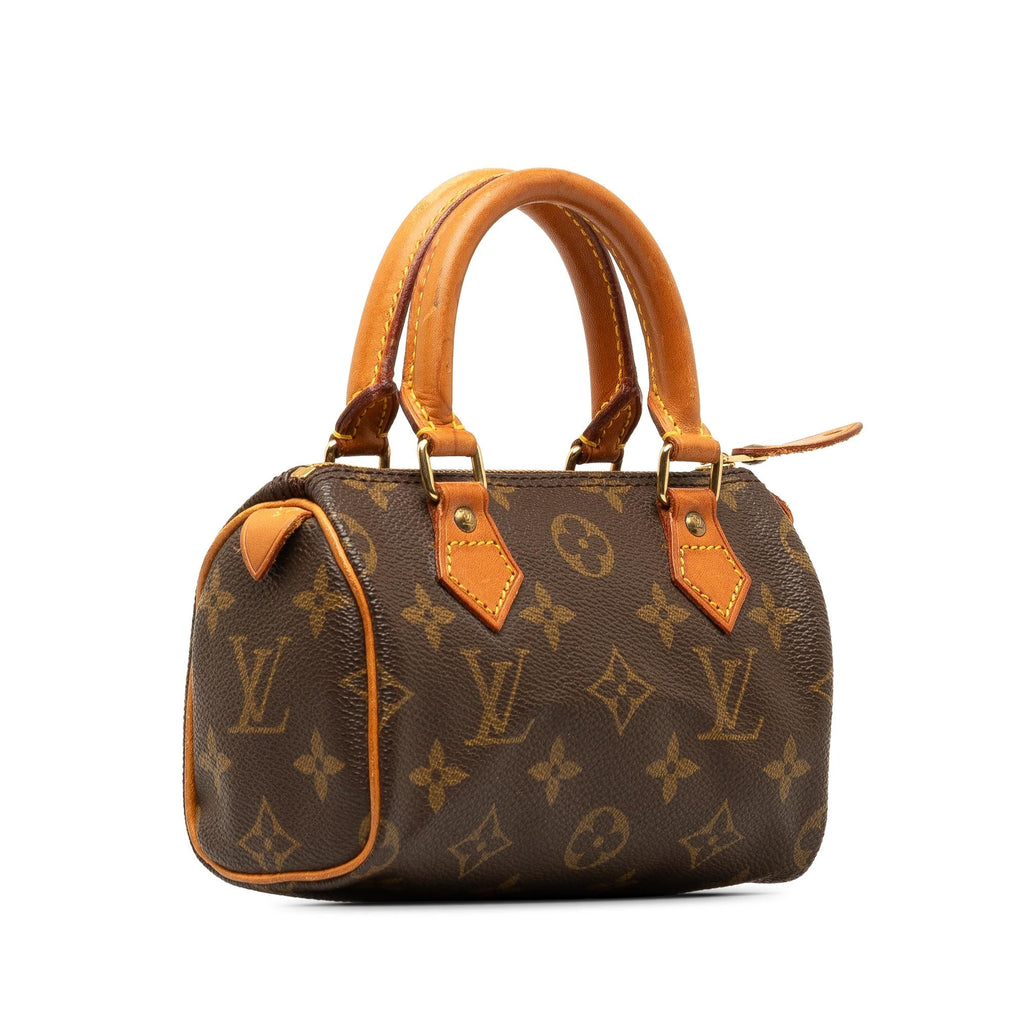 Louis Vuitton Monogram Mini HL Speedy (SHG-inNHL4)