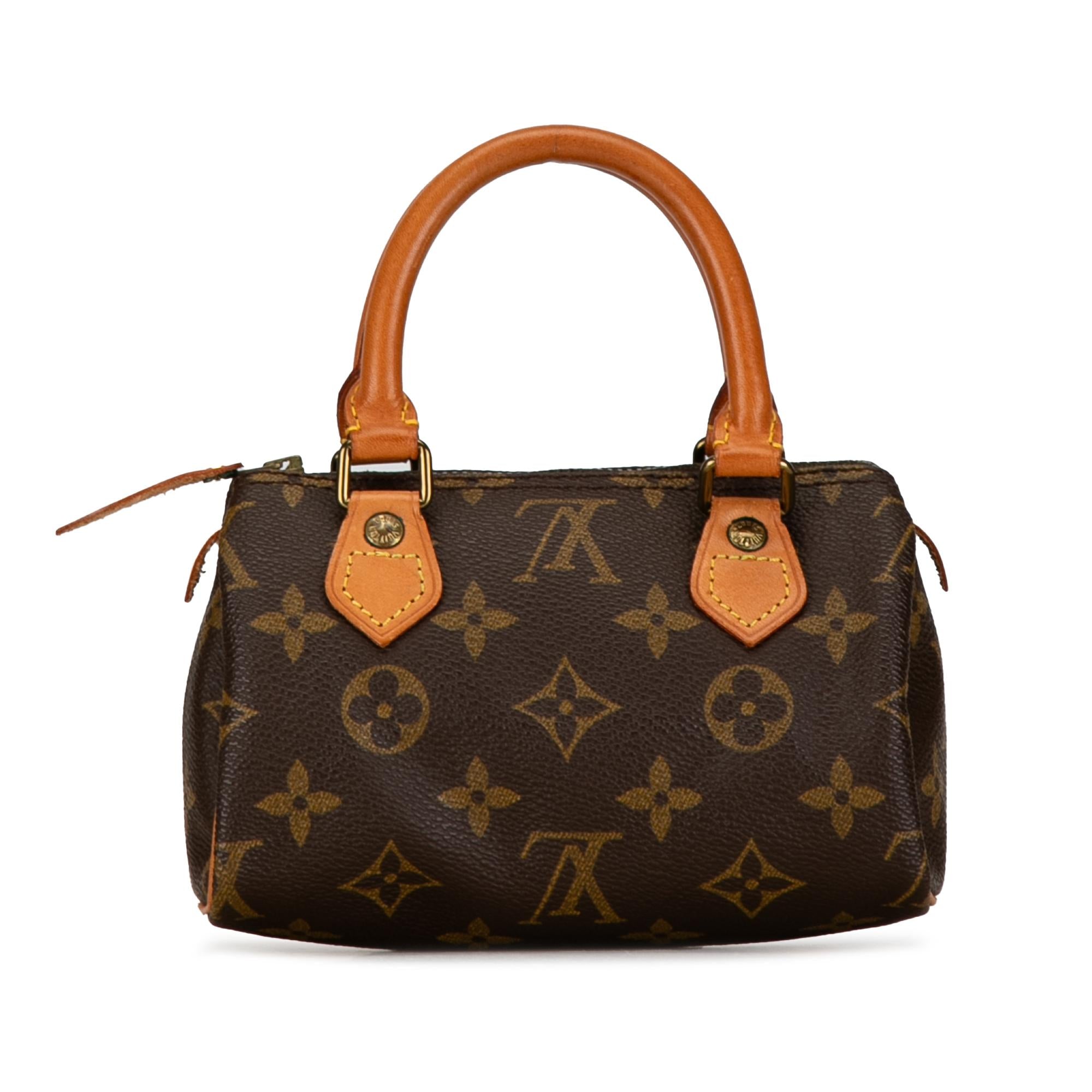 Louis Vuitton Monogram Mini HL Speedy (SHG-WgFeAQ)