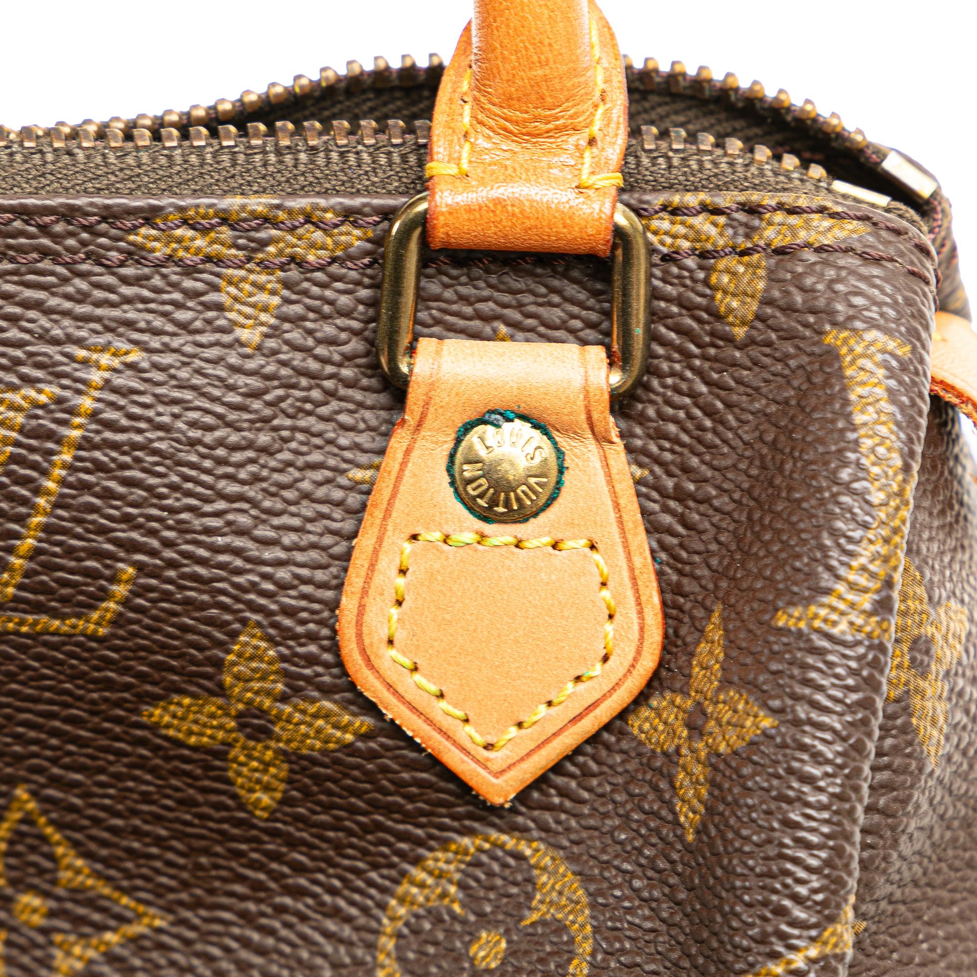 Louis Vuitton Monogram Mini HL Speedy (SHG-WgFeAQ)
