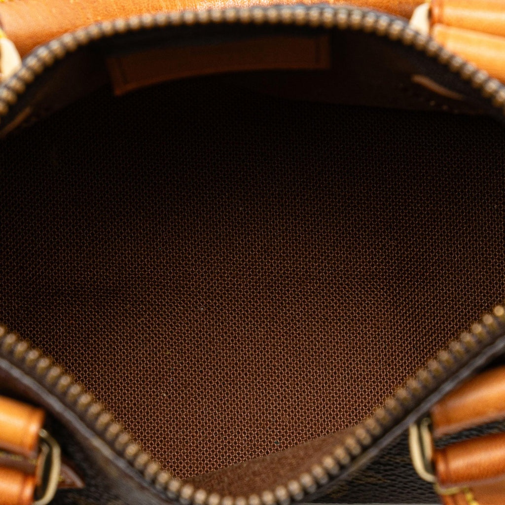 Louis Vuitton Monogram Mini HL Speedy (SHG-sTeSoW)
