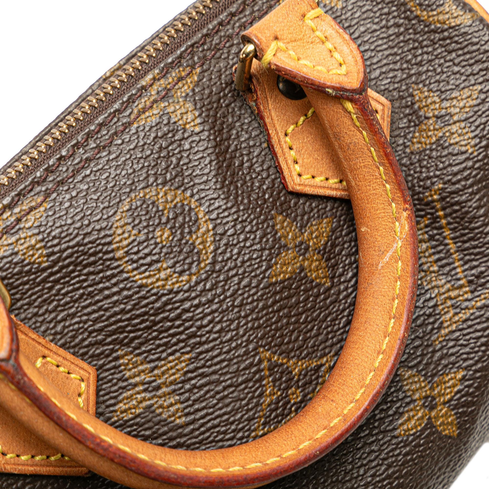 Louis Vuitton Monogram Mini HL Speedy (SHG-EL5yII)