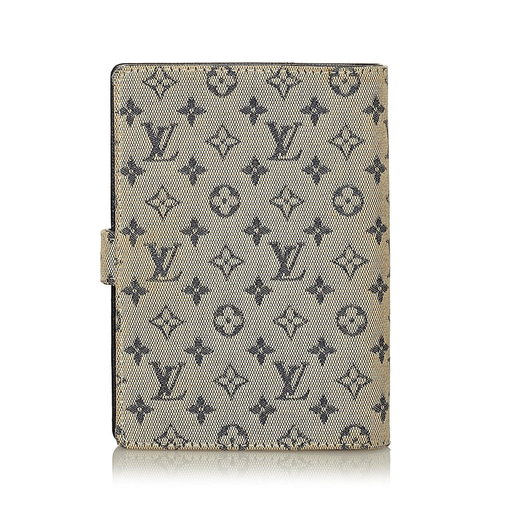 Louis Vuitton Monogram Mini Lin Agenda PM (SHG-61AIyc)