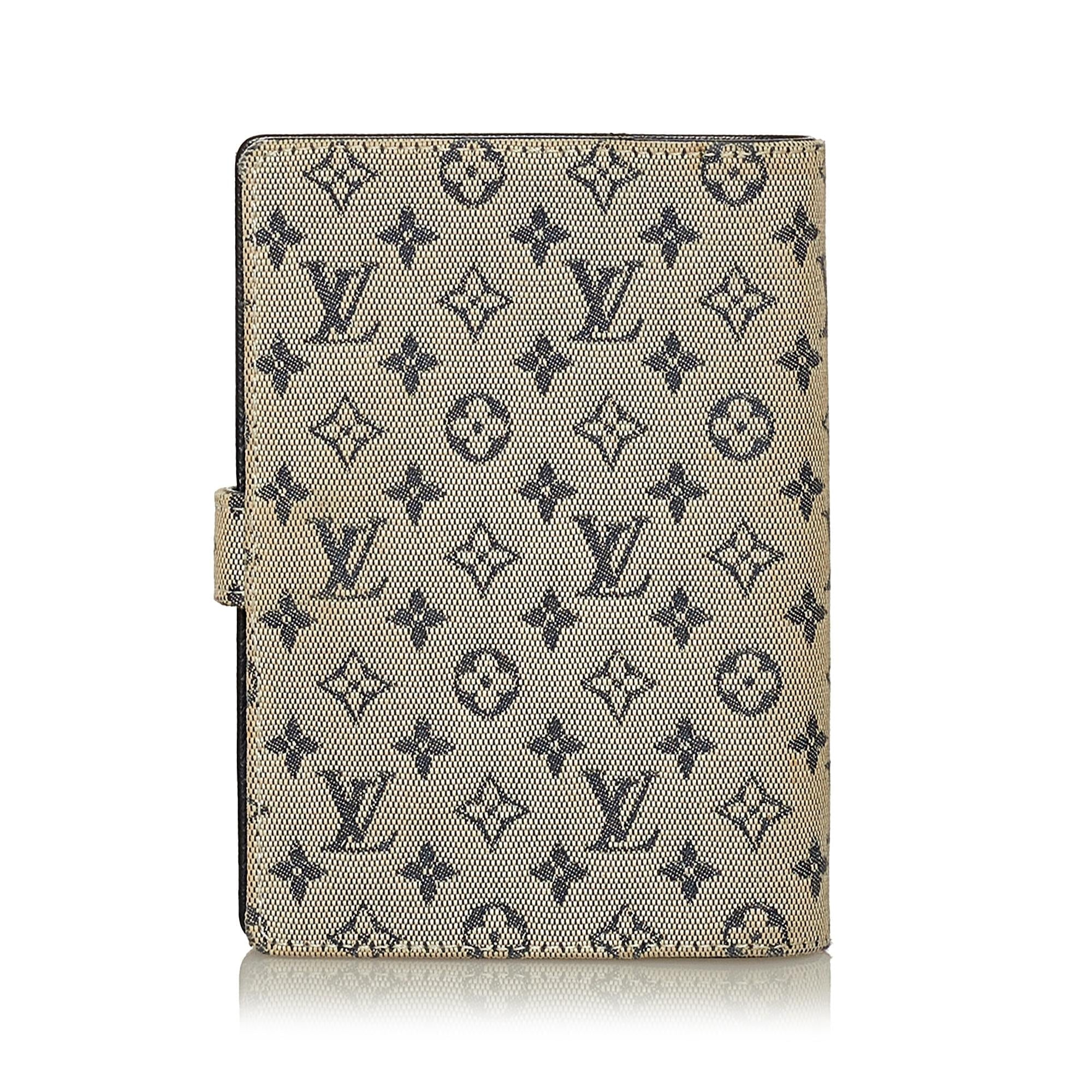 Louis Vuitton Monogram Mini Lin Agenda PM (SHG-61AIyc)