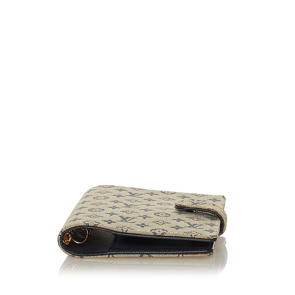 Louis Vuitton Monogram Mini Lin Agenda PM (SHG-61AIyc)