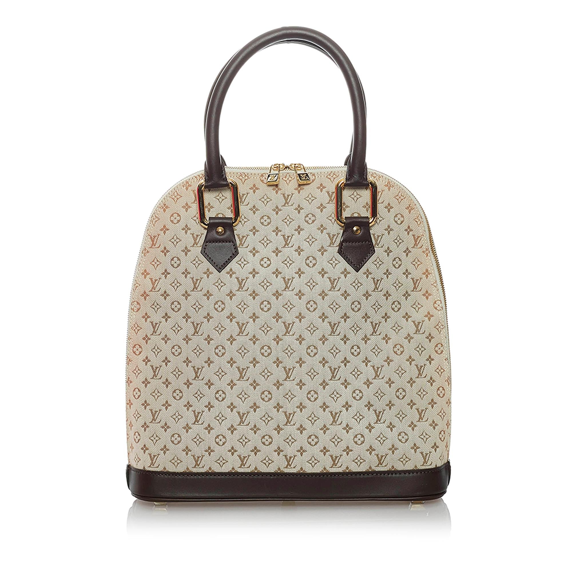 Louis Vuitton Monogram Mini Lin Alma Haut (SHG-29870)