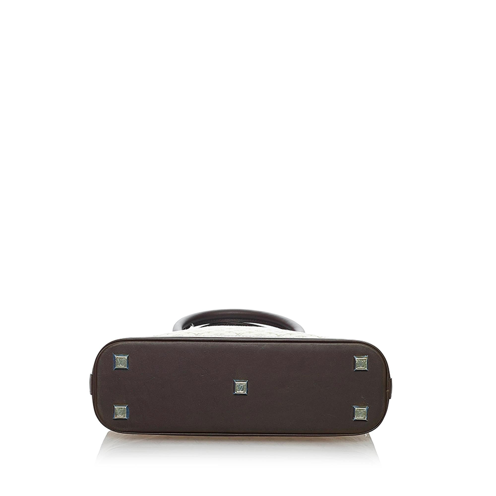 Louis Vuitton Monogram Mini Lin Alma Haut (SHG-29870)