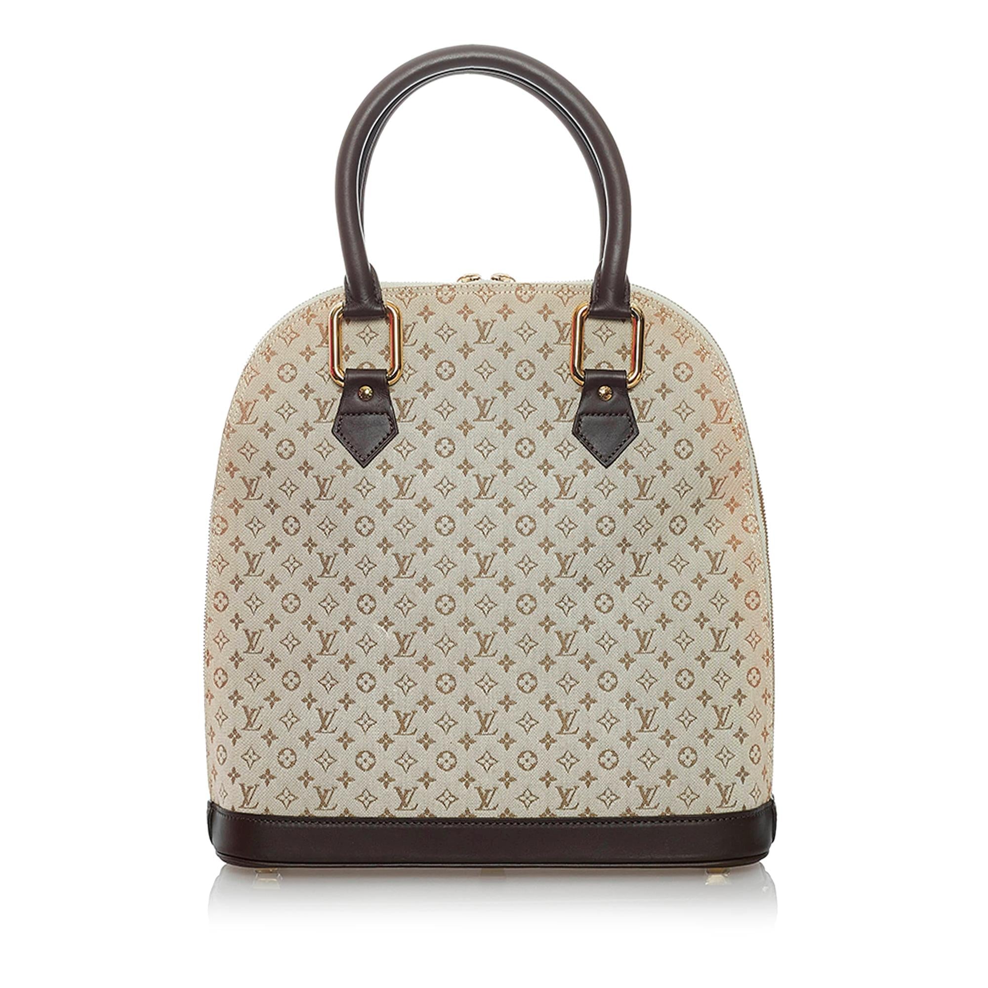 Louis Vuitton Monogram Mini Lin Alma Haut (SHG-29870)