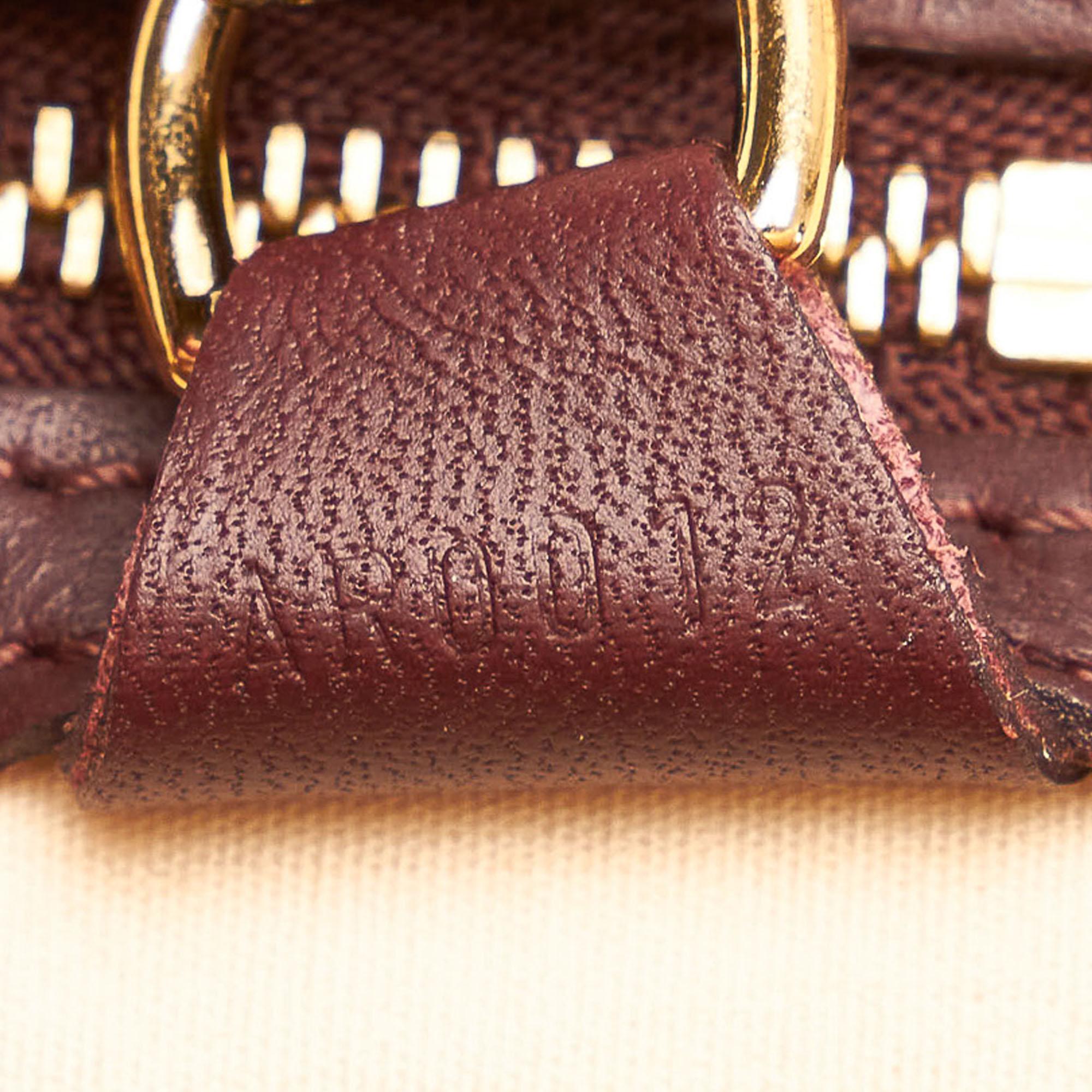 Louis Vuitton Monogram Mini Lin Alma Haut (SHG-33940)