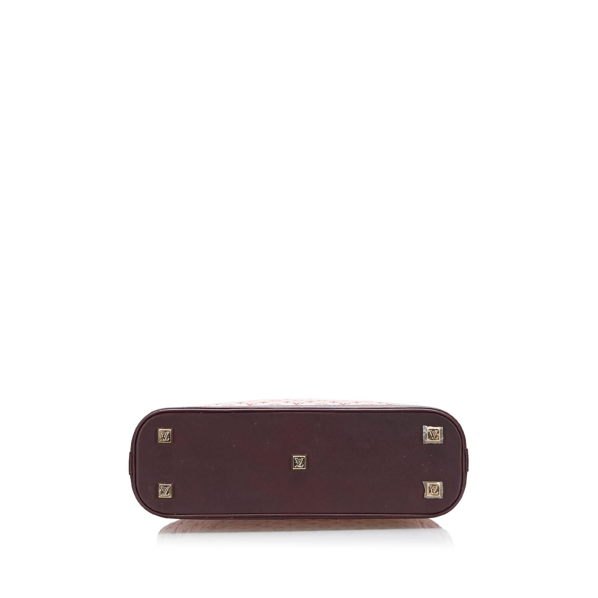 Louis Vuitton Monogram Mini Lin Alma Haut (SHG-37129)