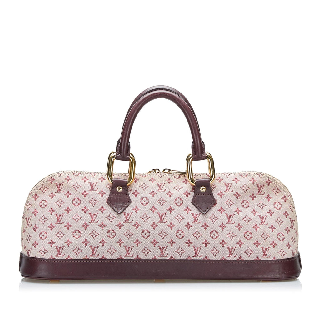 Louis Vuitton Monogram Mini Lin Alma Horizontal (SHG-37247)