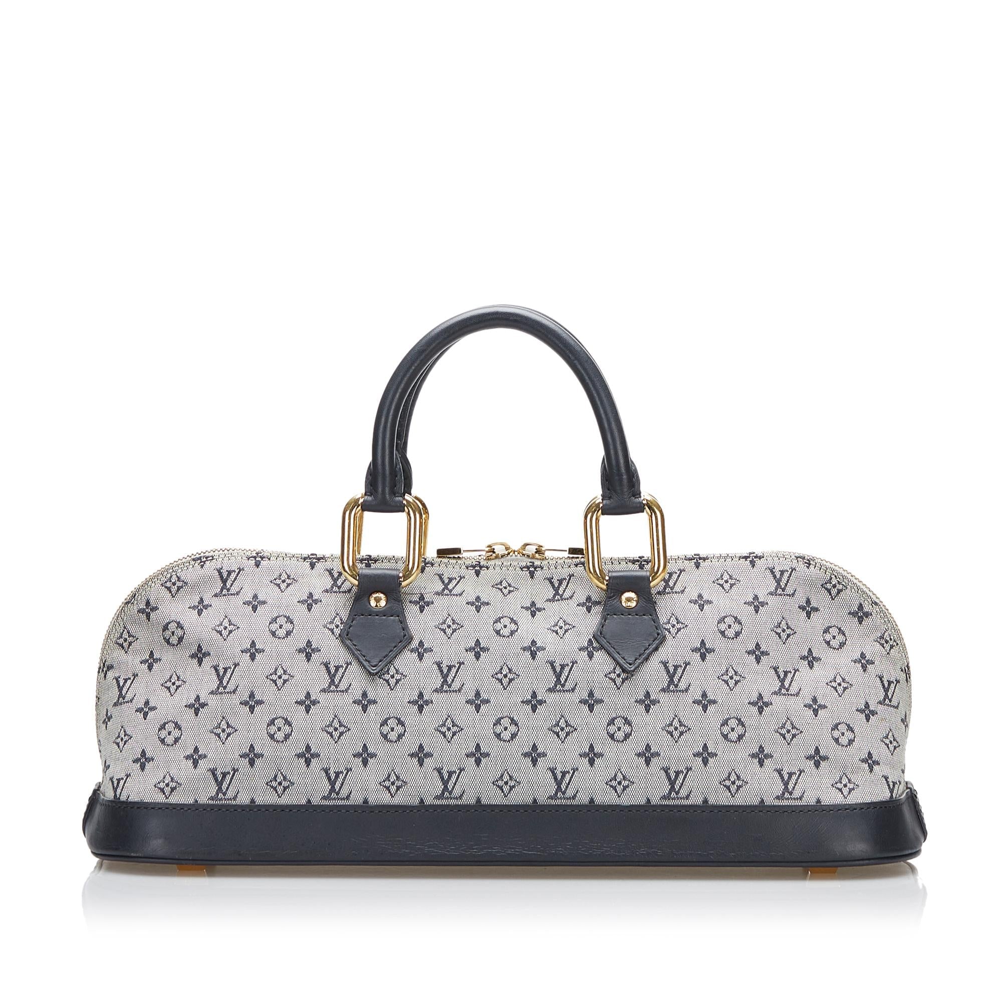 Louis Vuitton Monogram Mini Lin Alma Horizontal (SHG-aMGXak)