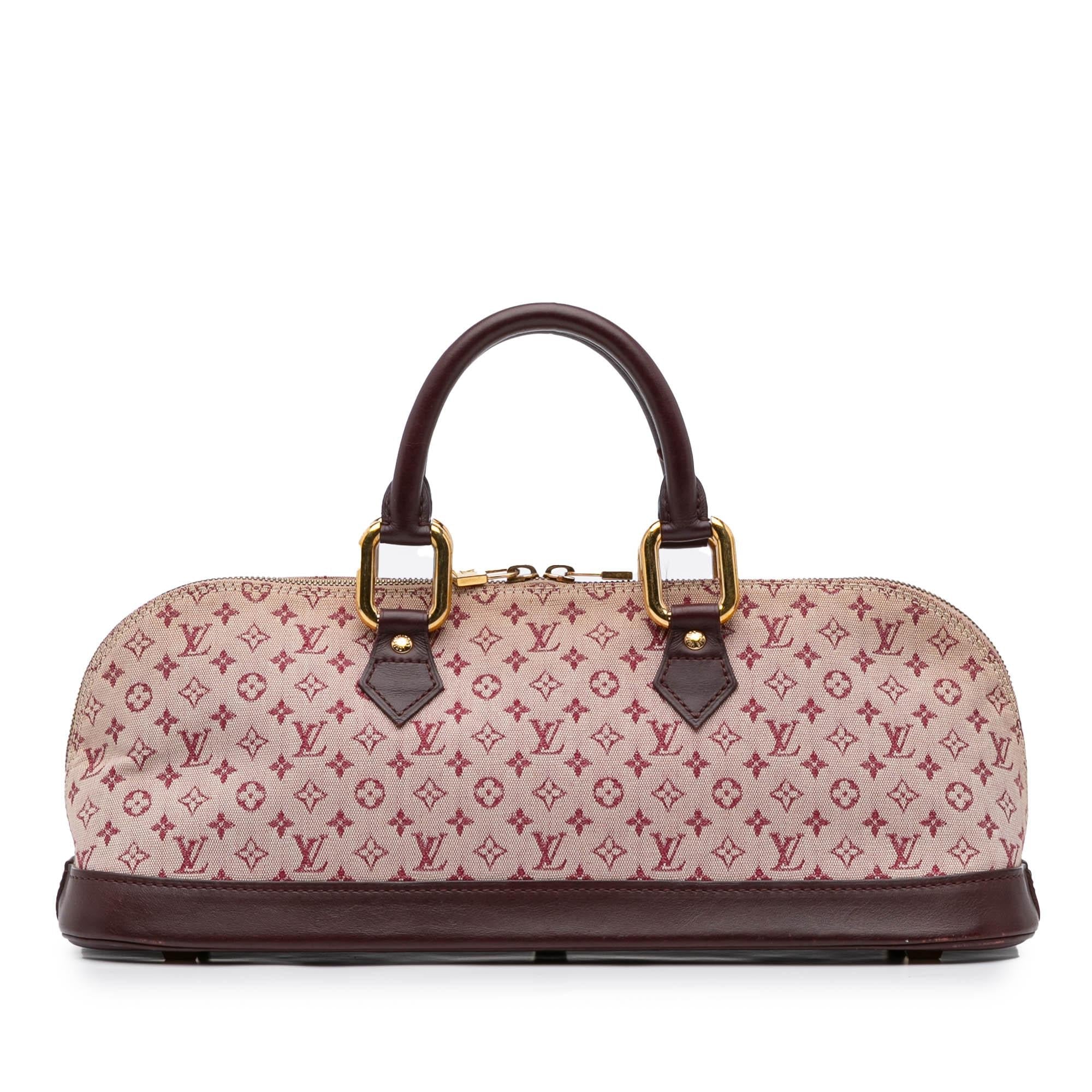 Louis Vuitton Monogram Mini Lin Alma Horizontal
