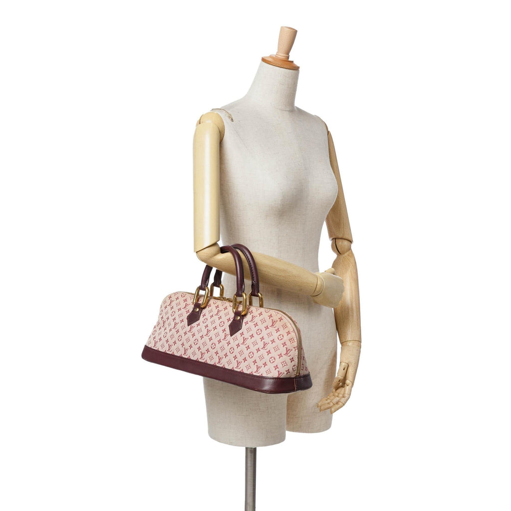 Louis Vuitton Monogram Mini Lin Alma Horizontal