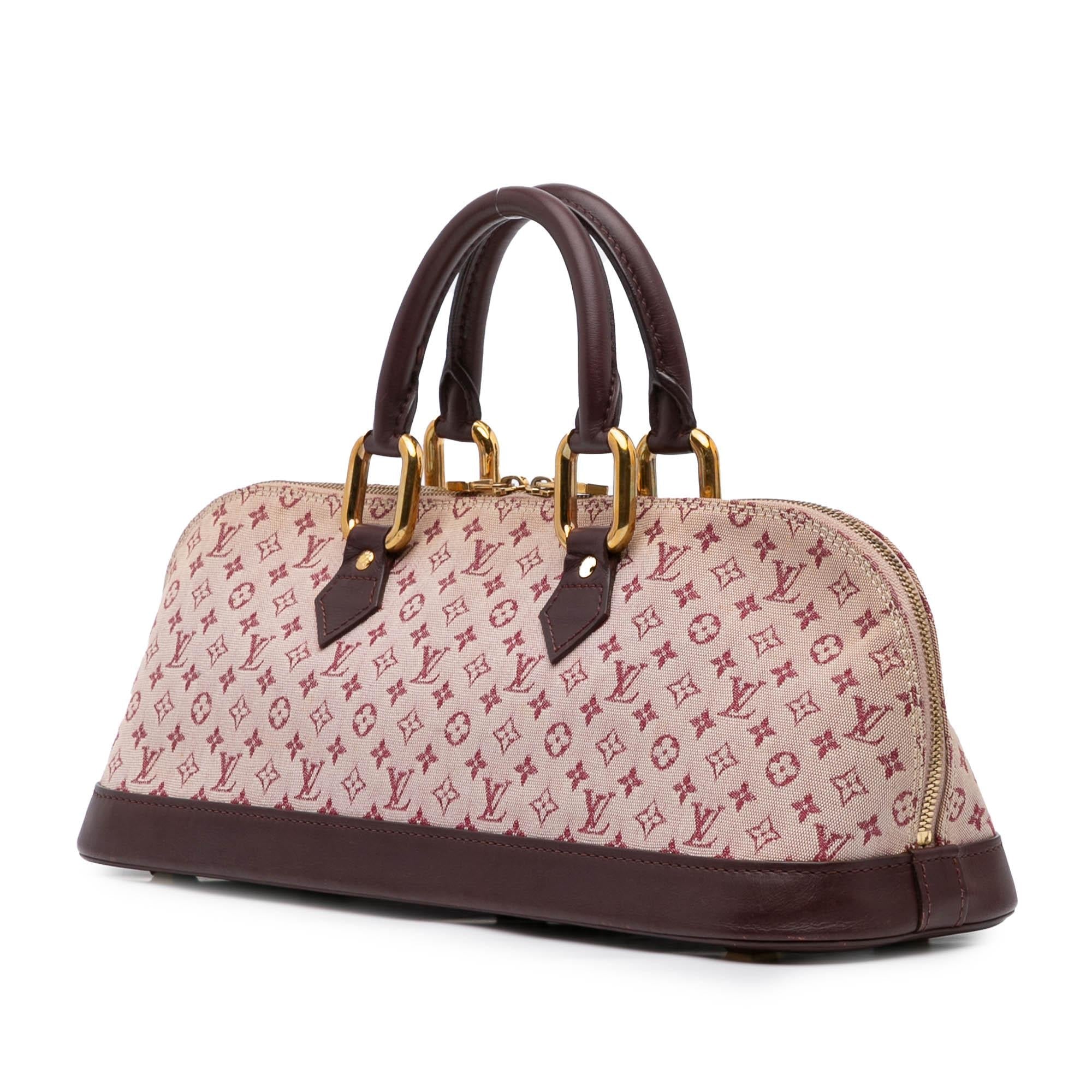 Louis Vuitton Monogram Mini Lin Alma Horizontal