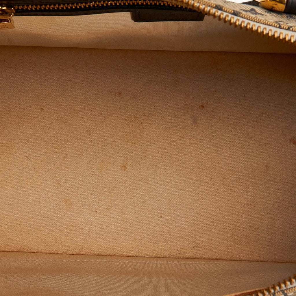 Louis Vuitton Monogram Mini Lin Alma Long Handbag (SHG-32439)