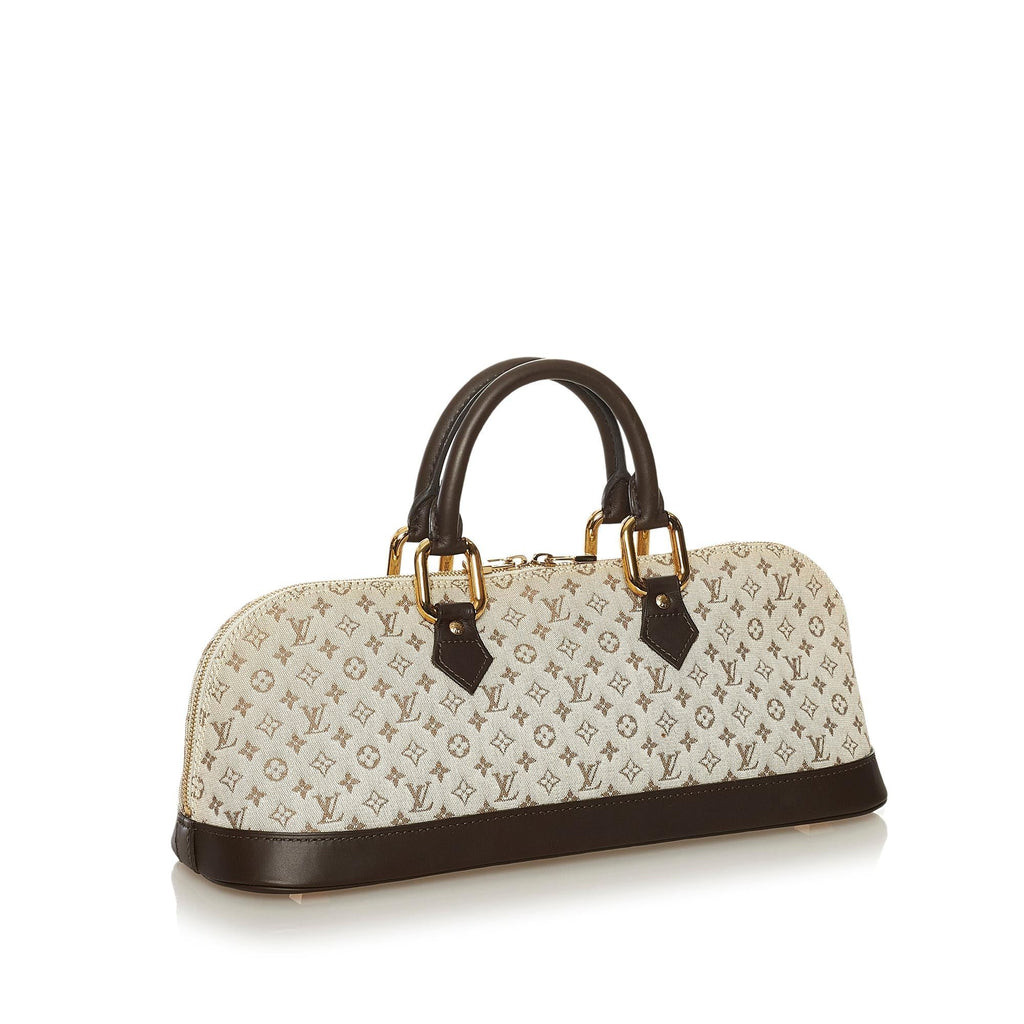 Louis Vuitton Monogram Mini Lin Alma Long (SHG-34433)