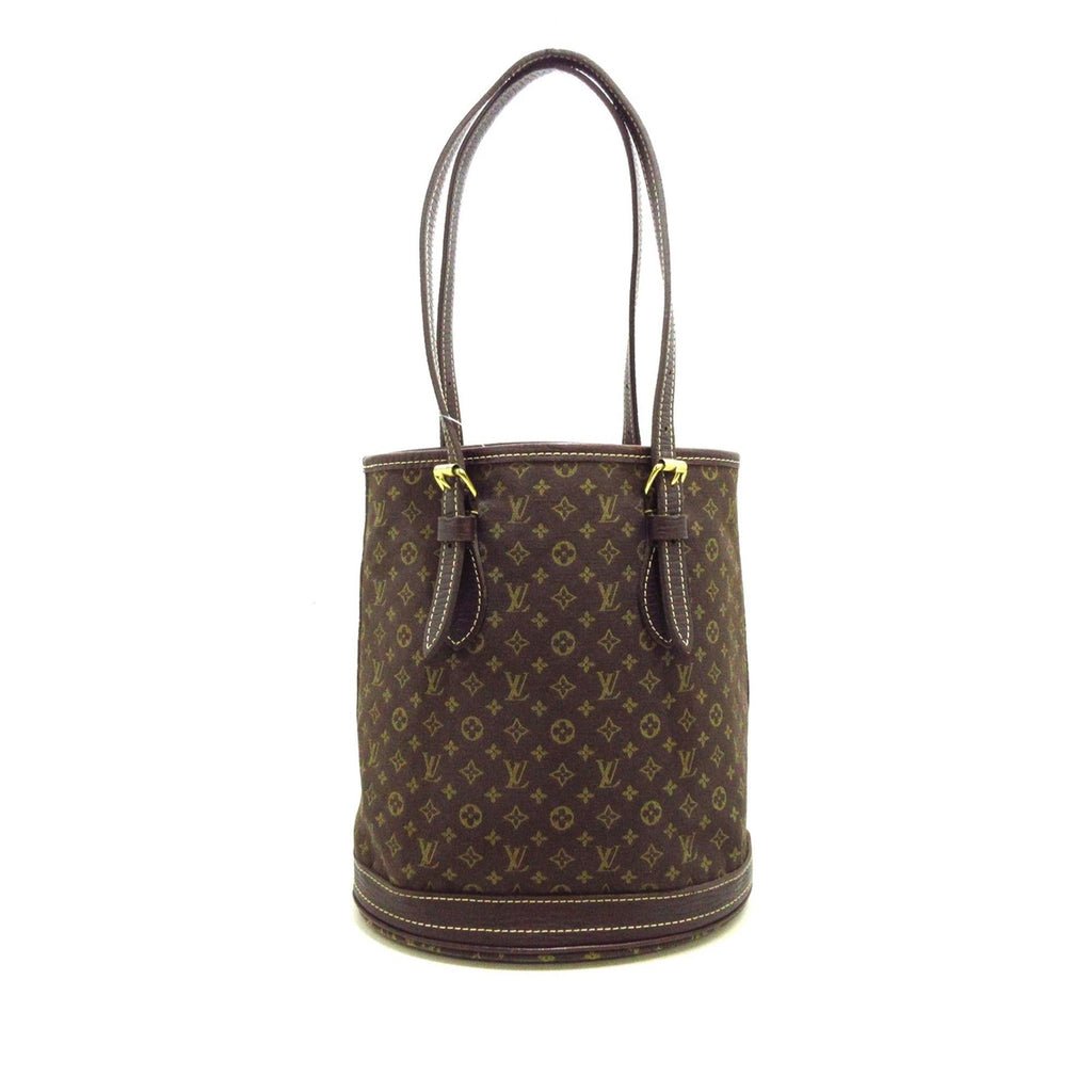 Louis Vuitton Monogram Mini Lin Bucket PM (SHG-6Z7MzR)