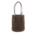 Louis Vuitton Monogram Mini Lin Bucket PM (SHG-6Z7MzR)