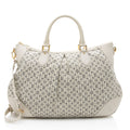 Louis Vuitton Monogram Mini Lin Croisette Marina GM Satchel