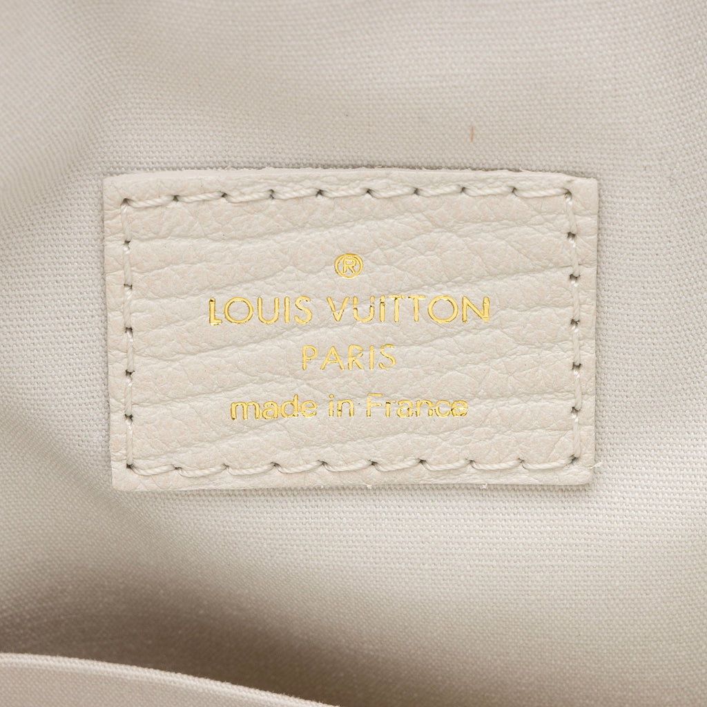 Louis Vuitton Monogram Mini Lin Croisette Marina GM Satchel