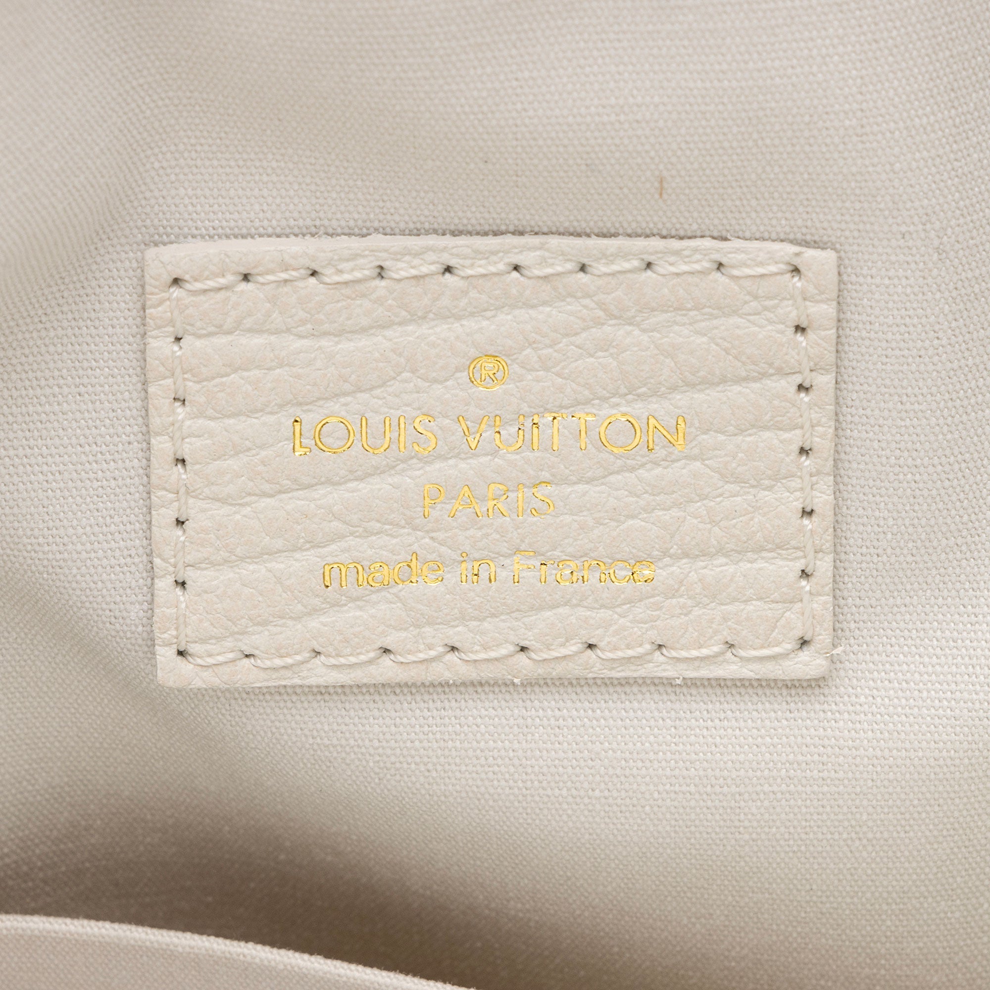 Louis Vuitton Monogram Mini Lin Croisette Marina GM Satchel