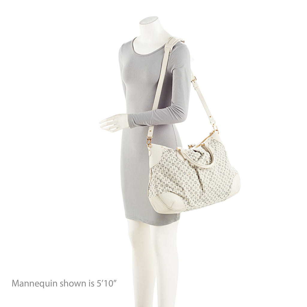 Louis Vuitton Monogram Mini Lin Croisette Marina GM Satchel