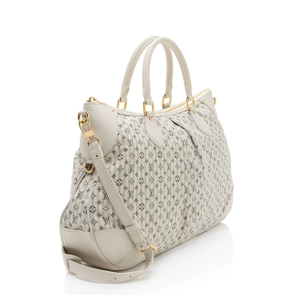 Louis Vuitton Monogram Mini Lin Croisette Marina GM Satchel