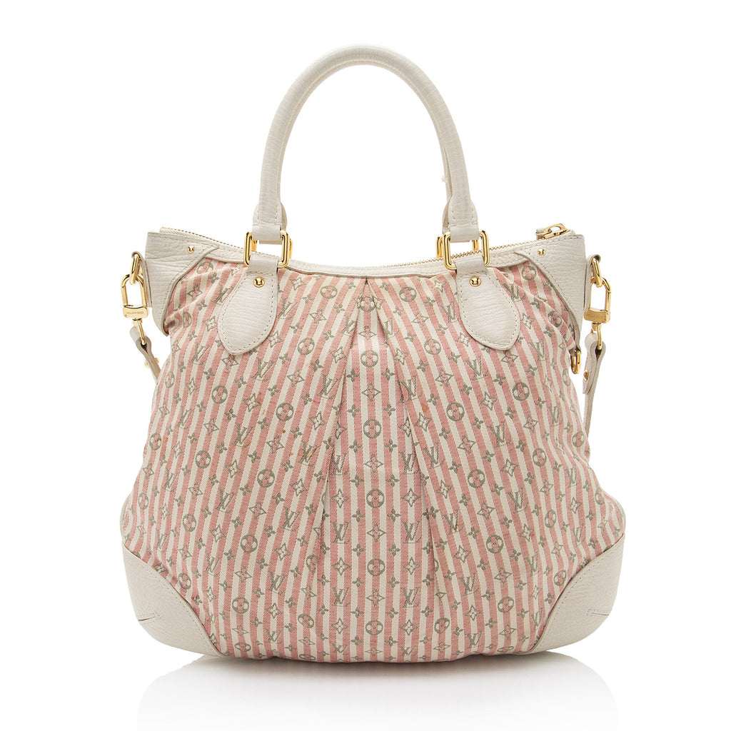 Louis Vuitton Monogram Mini Lin Croisette Marina PM Satchel (SHF-gJDP1M)