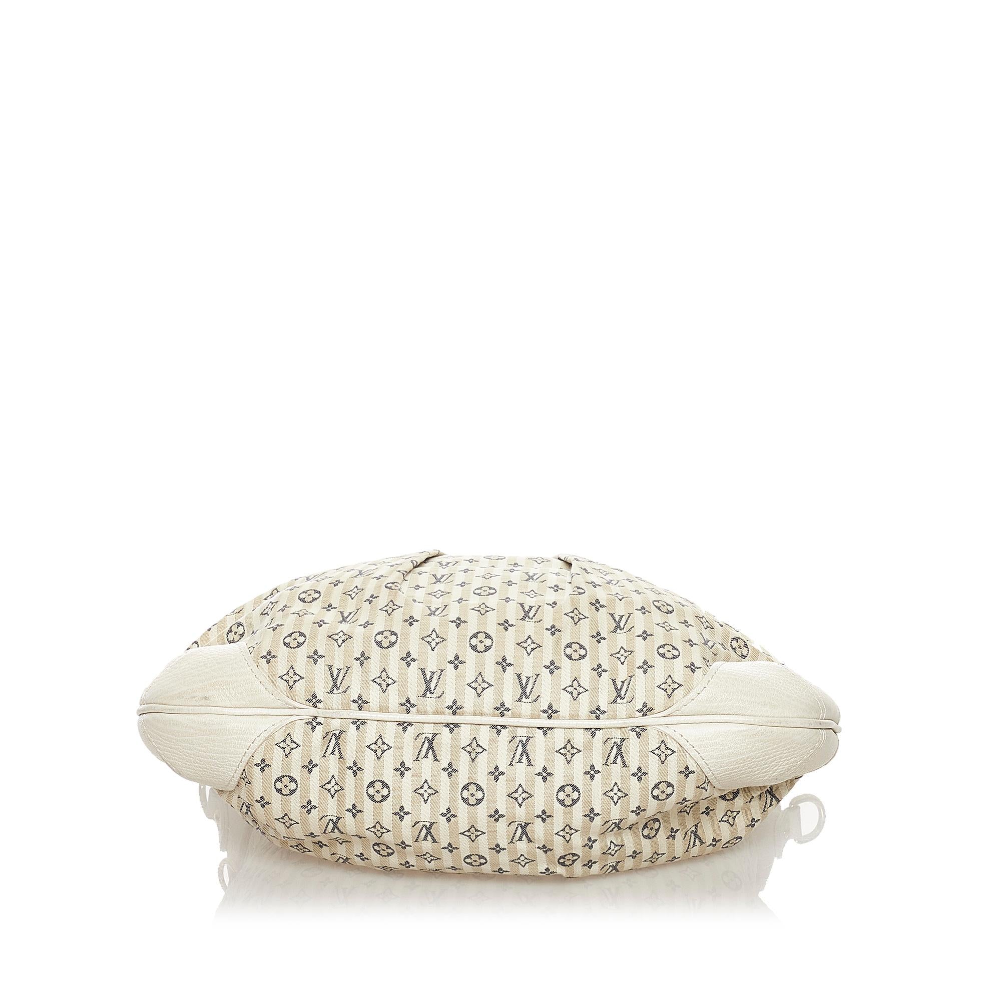 Louis Vuitton Monogram Mini Lin Croisette Marina PM (SHG-37293)